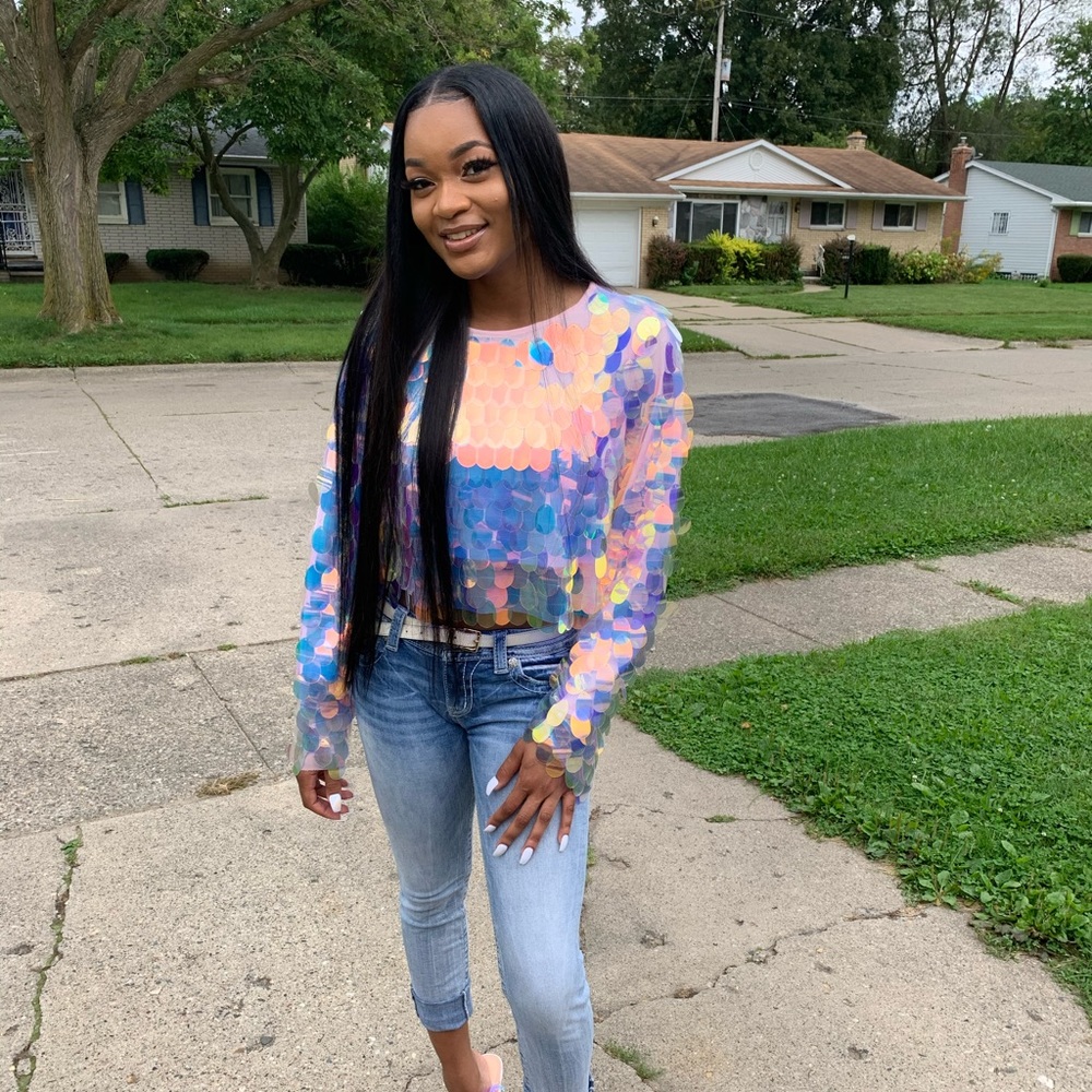 Fashion Nova: Tardy To The Party shirt.